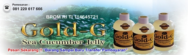 Aturan Minum Jelly Gamat Gold G